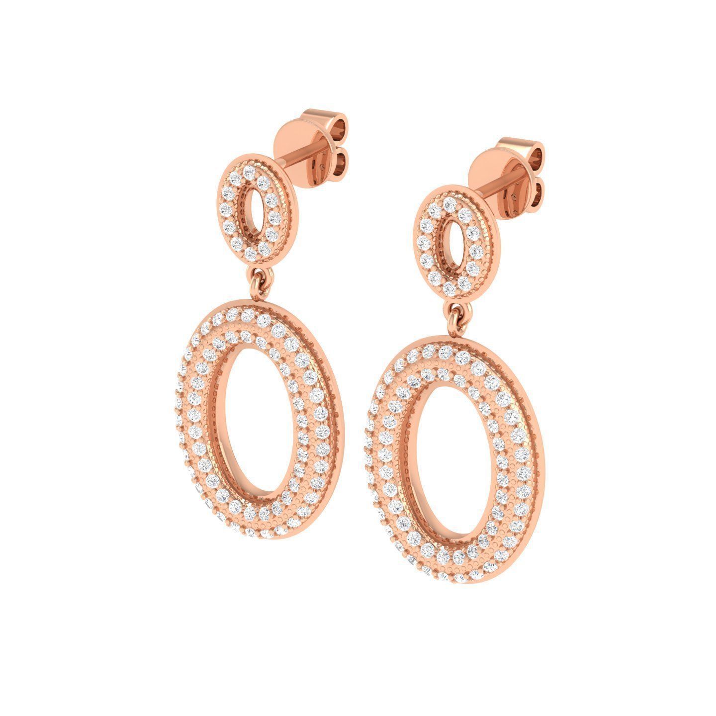 Women Earrings - 134964 3D print model_2