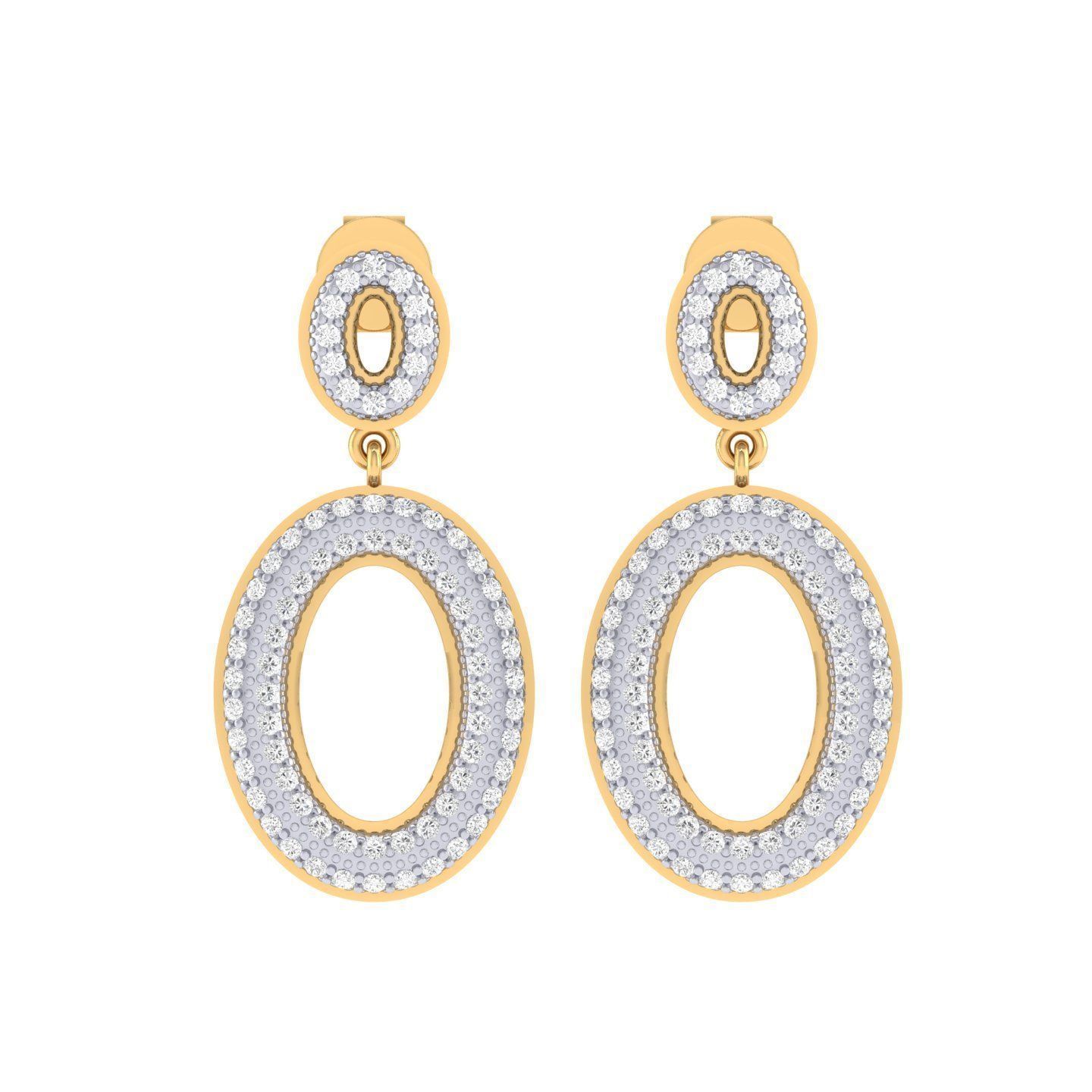 Women Earrings - 134964 3D print model_6