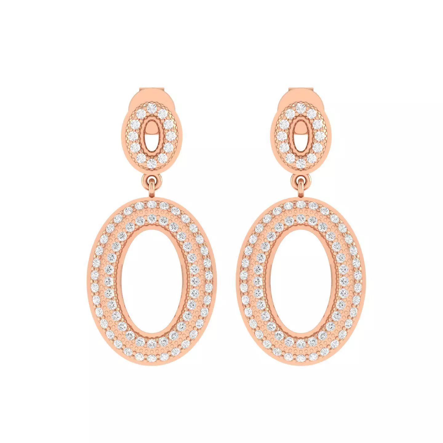 Women Earrings - 134964 3D print model_0