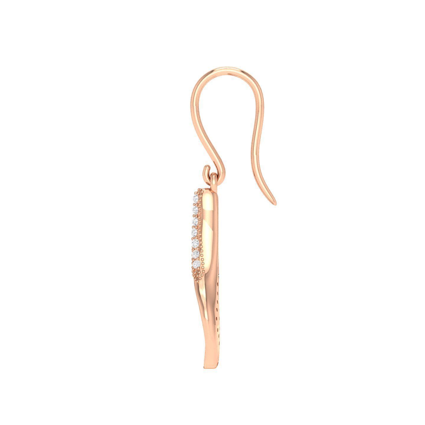 Women Earrings - 134490 3D print model_1