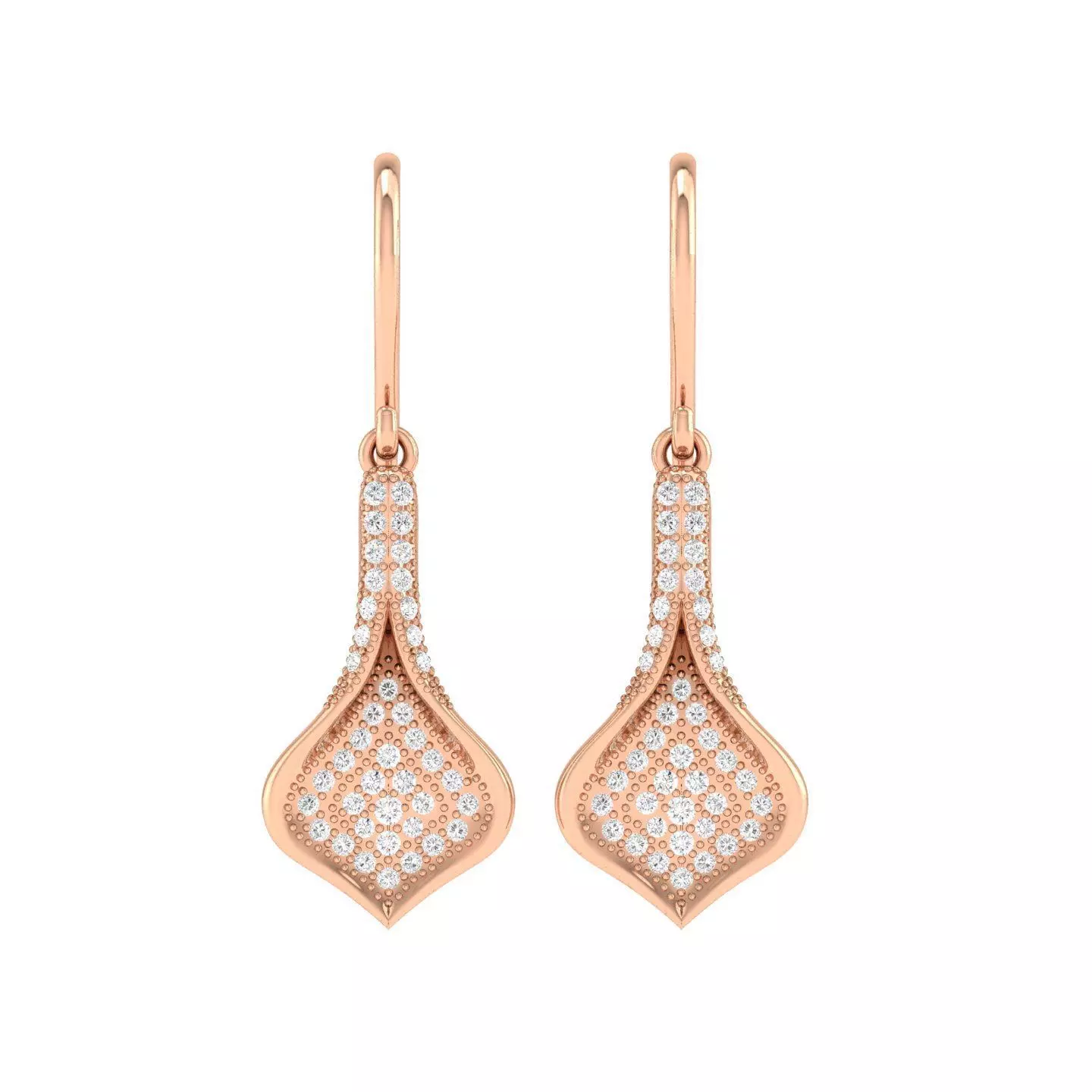 Women Earrings - 134490 3D print model_0