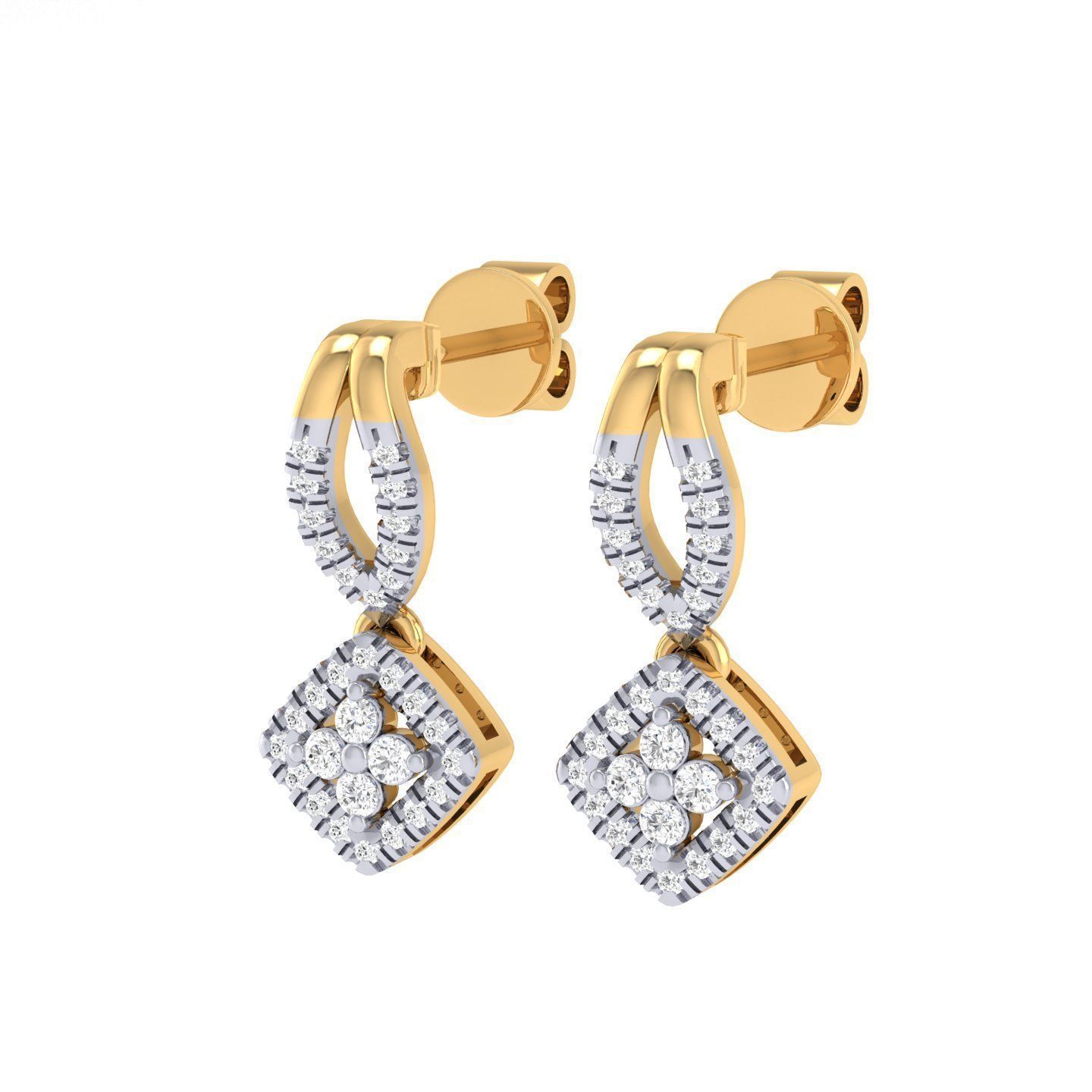 Women Earrings - 131935 3D print model_8