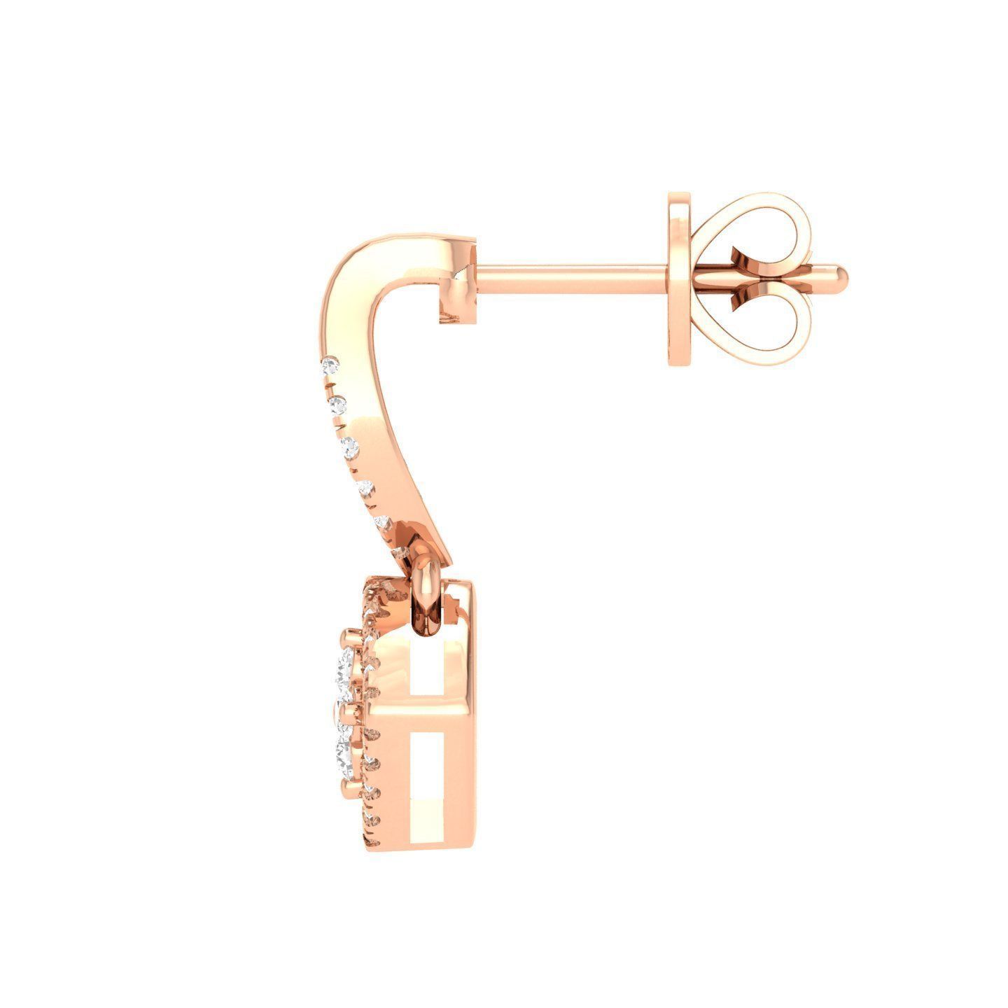 Women Earrings - 131935 3D print model_1