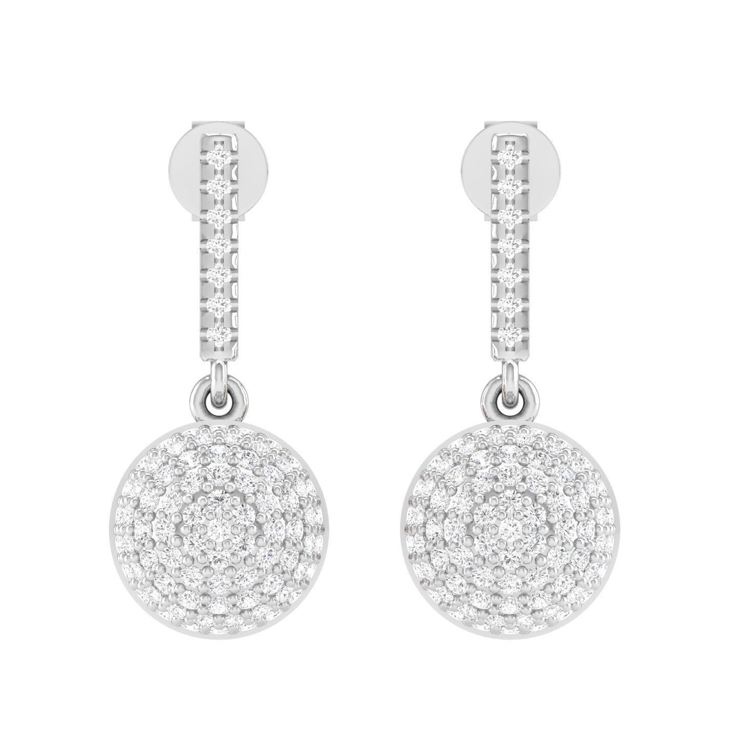 Women Earrings - 128660 3D print model_3