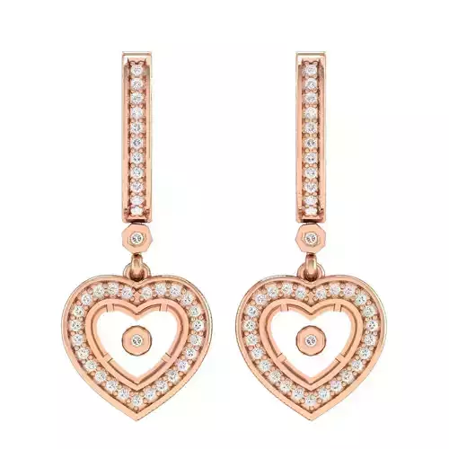 Women Earrings - 128602 3D print model