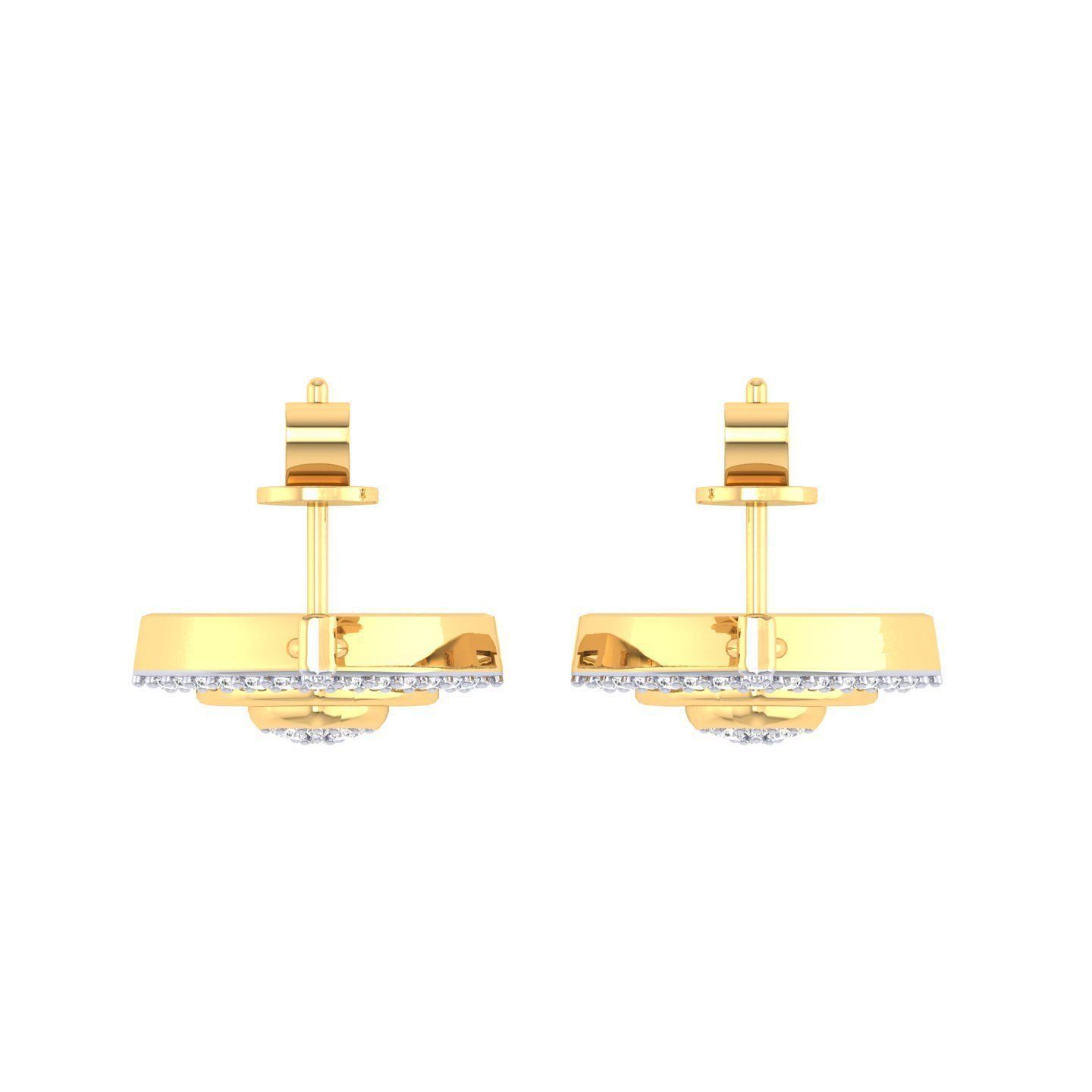 Women Earrings - 128601 3D print model_6
