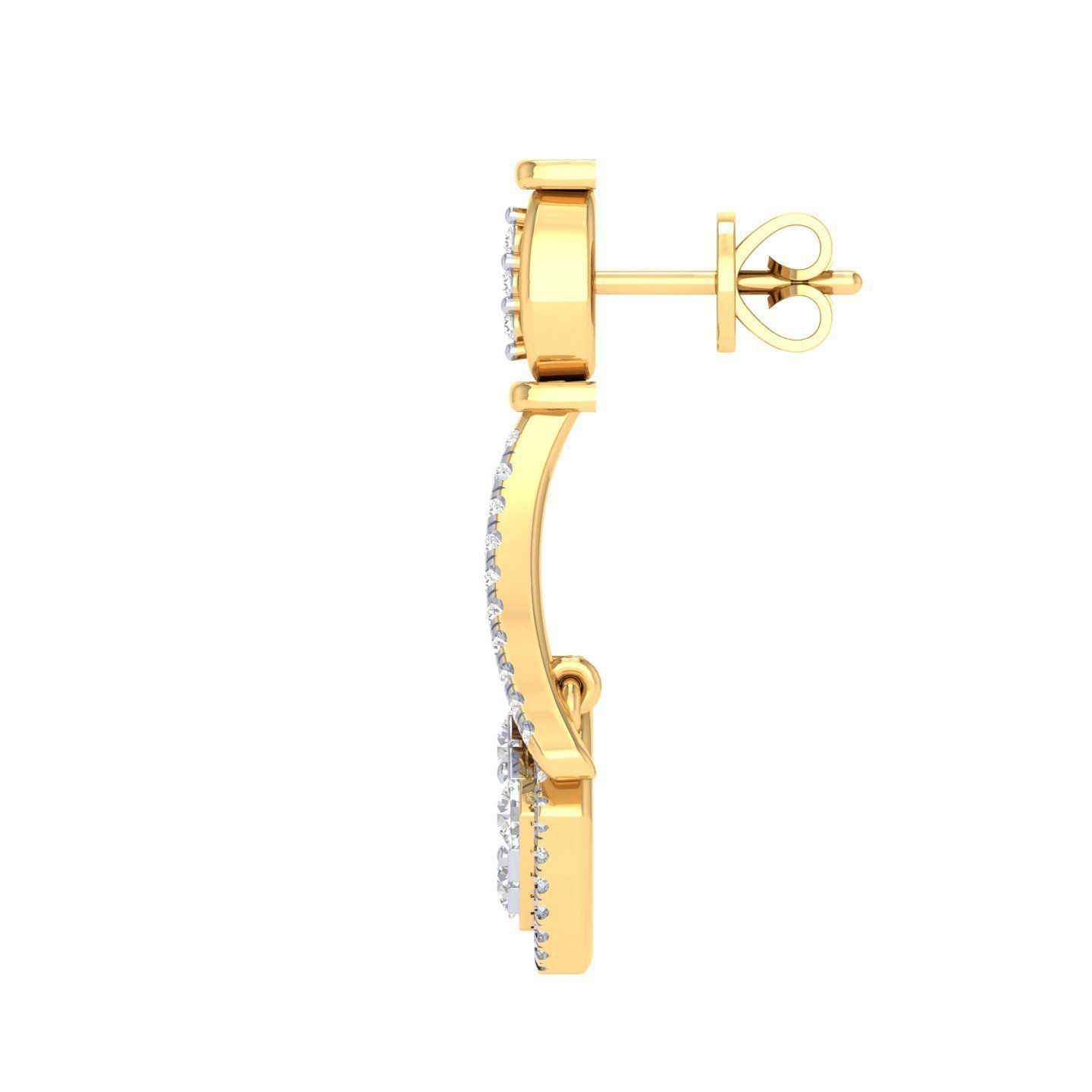 Women Earrings - 128298 3D print model_7