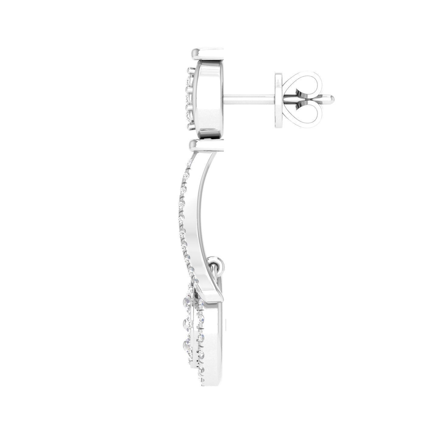 Women Earrings - 128295 3D print model_4