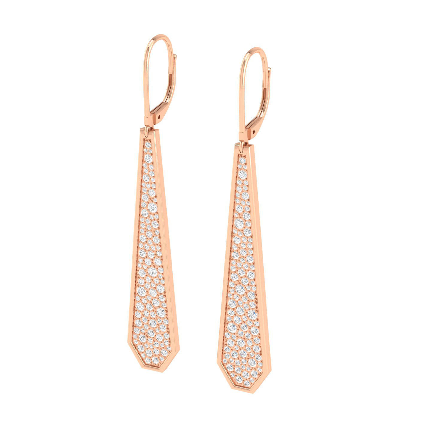 Women Earrings - 114277 3D print model_1