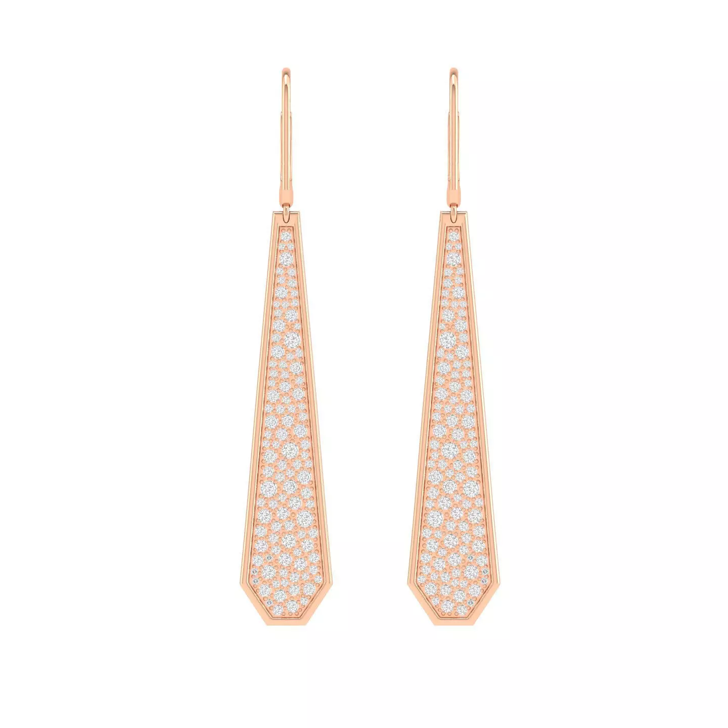 Women Earrings - 114277 3D print model_0