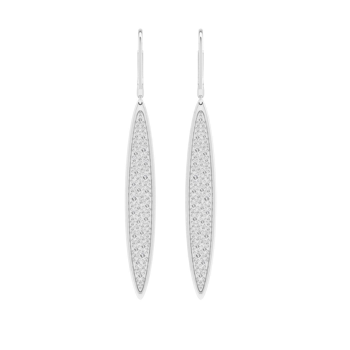 Women Earrings - 114276 3D print model_3