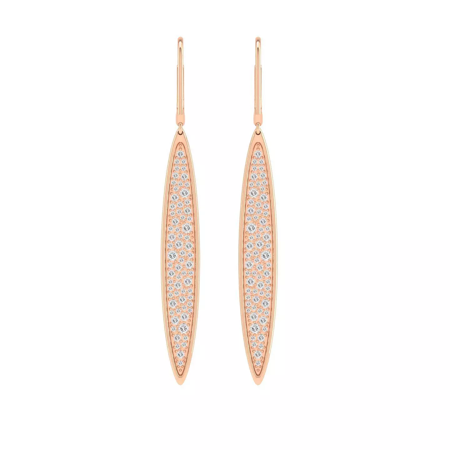 Women Earrings - 114276 3D print model_0