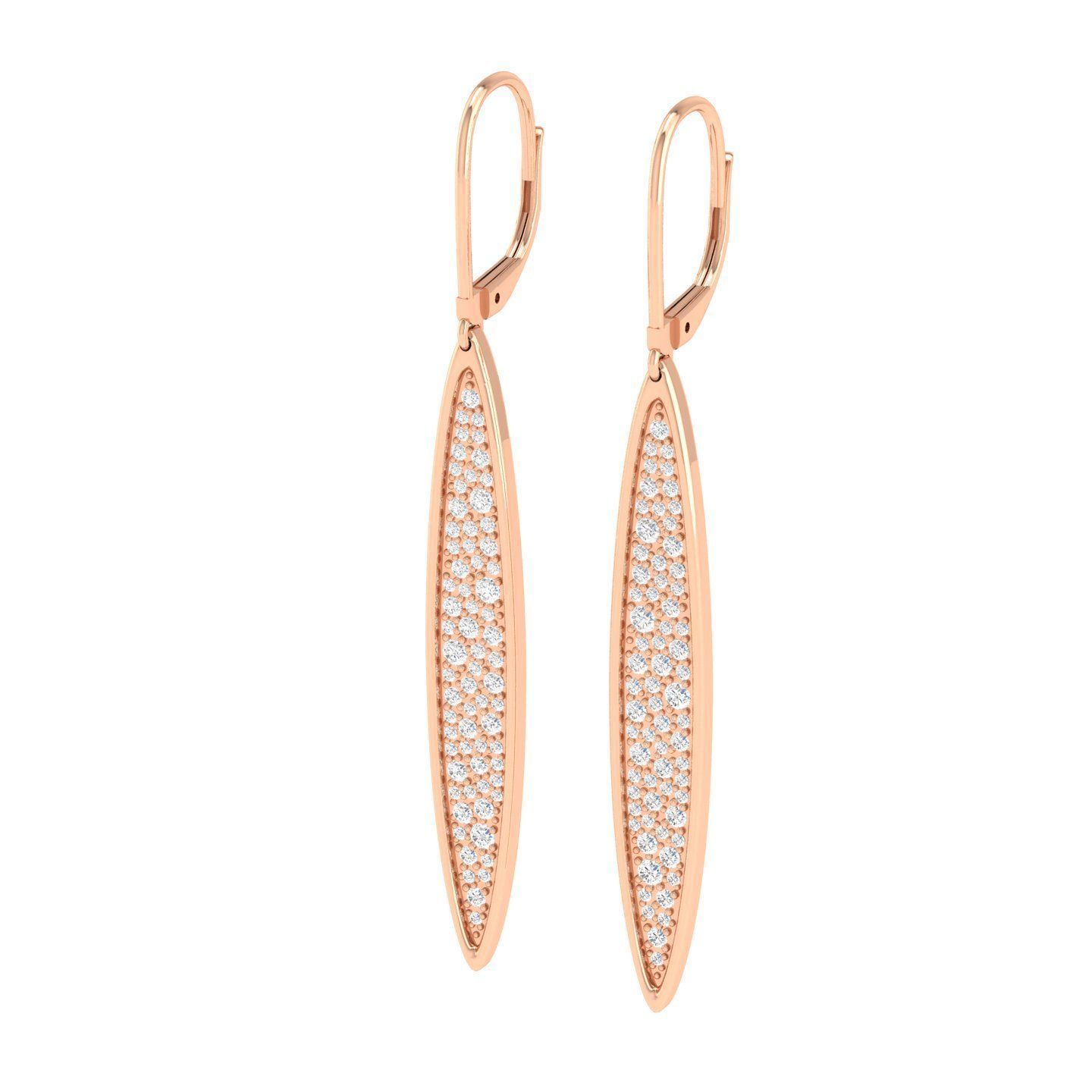 Women Earrings - 114276 3D print model_1