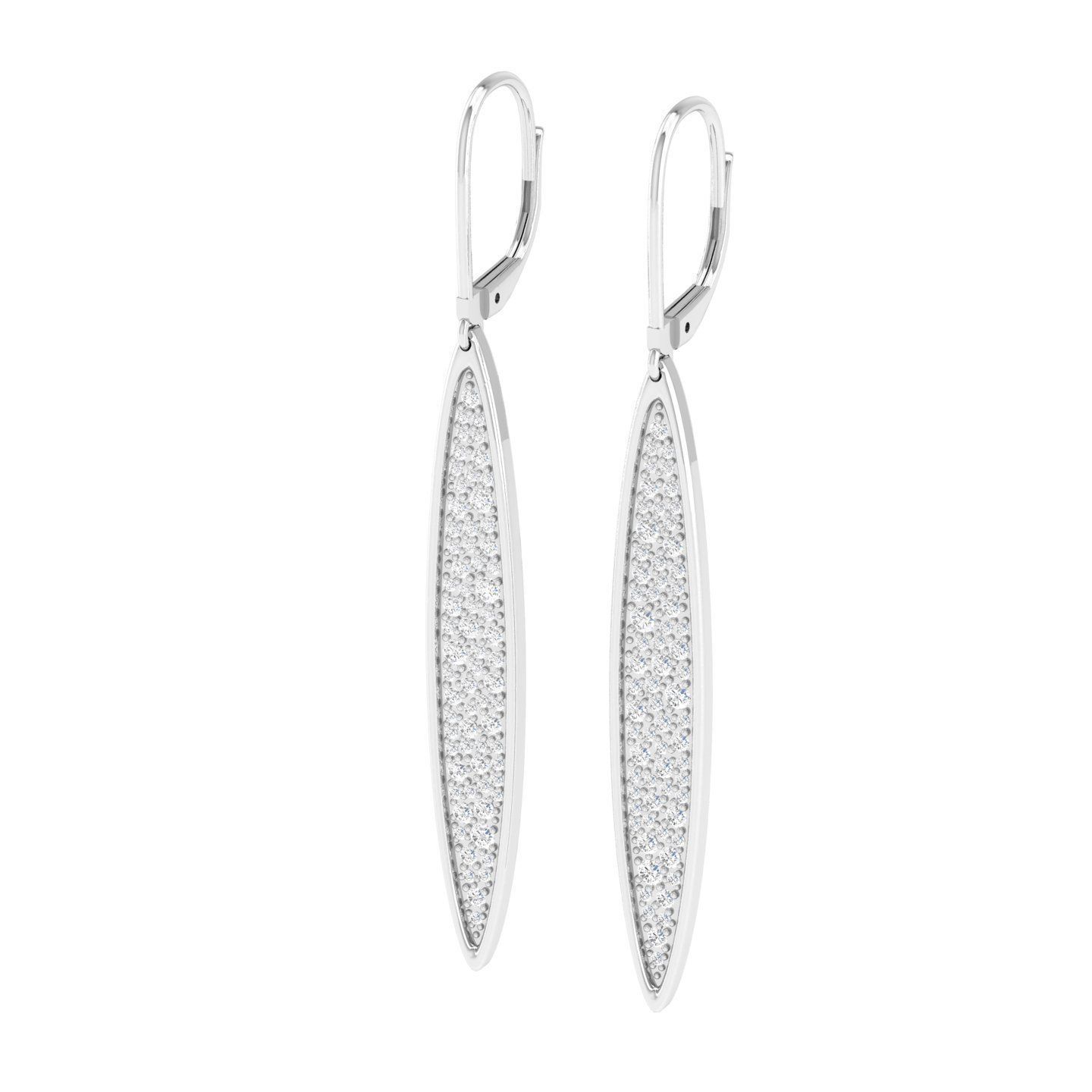 Women Earrings - 114276 3D print model_4