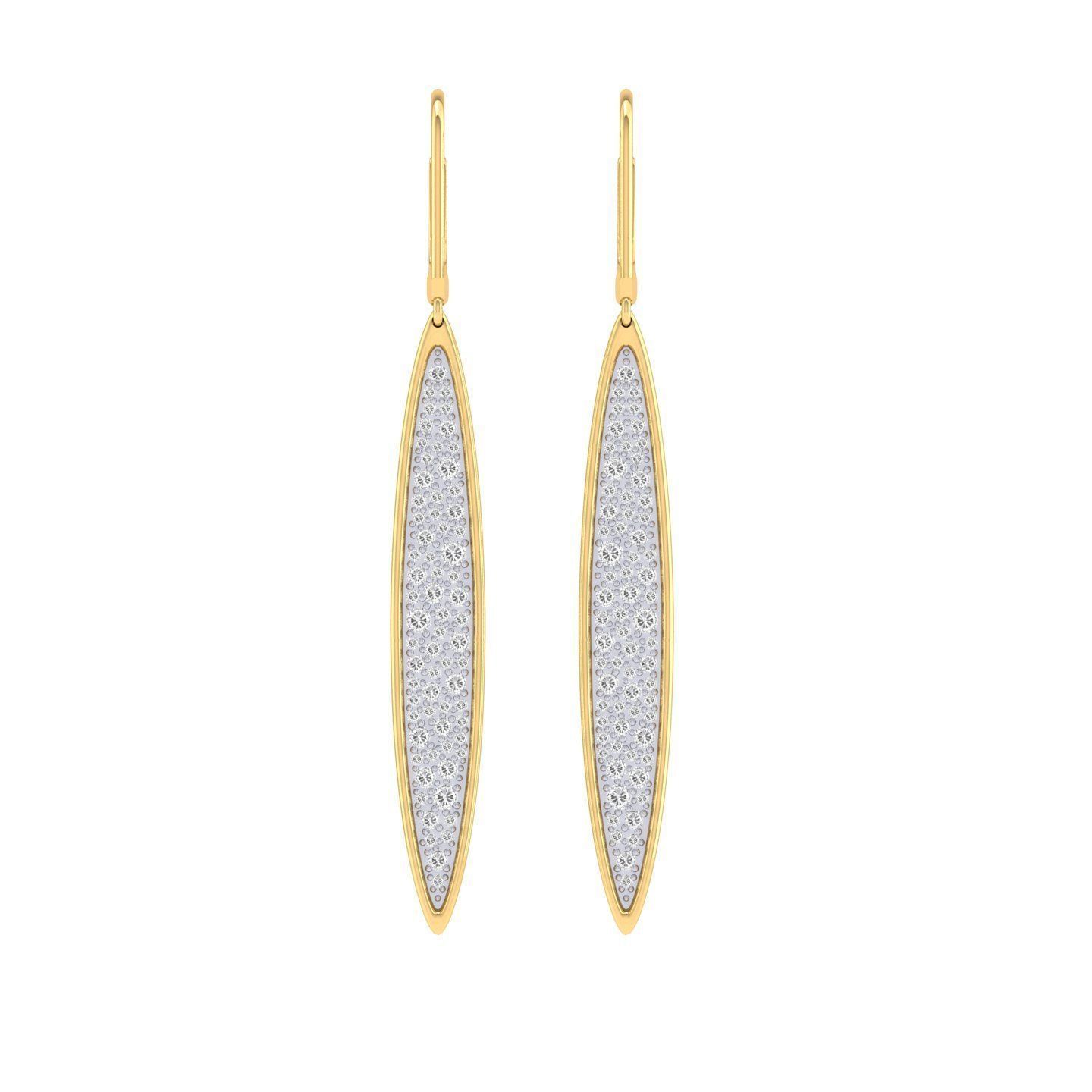 Women Earrings - 114276 3D print model_6