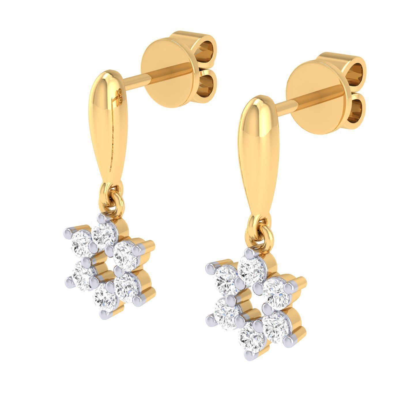 Women Earrings - 114248 3D print model_8