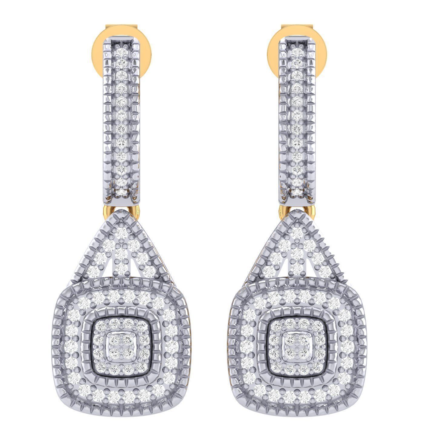 Women Earrings - 102421 3D print model_6