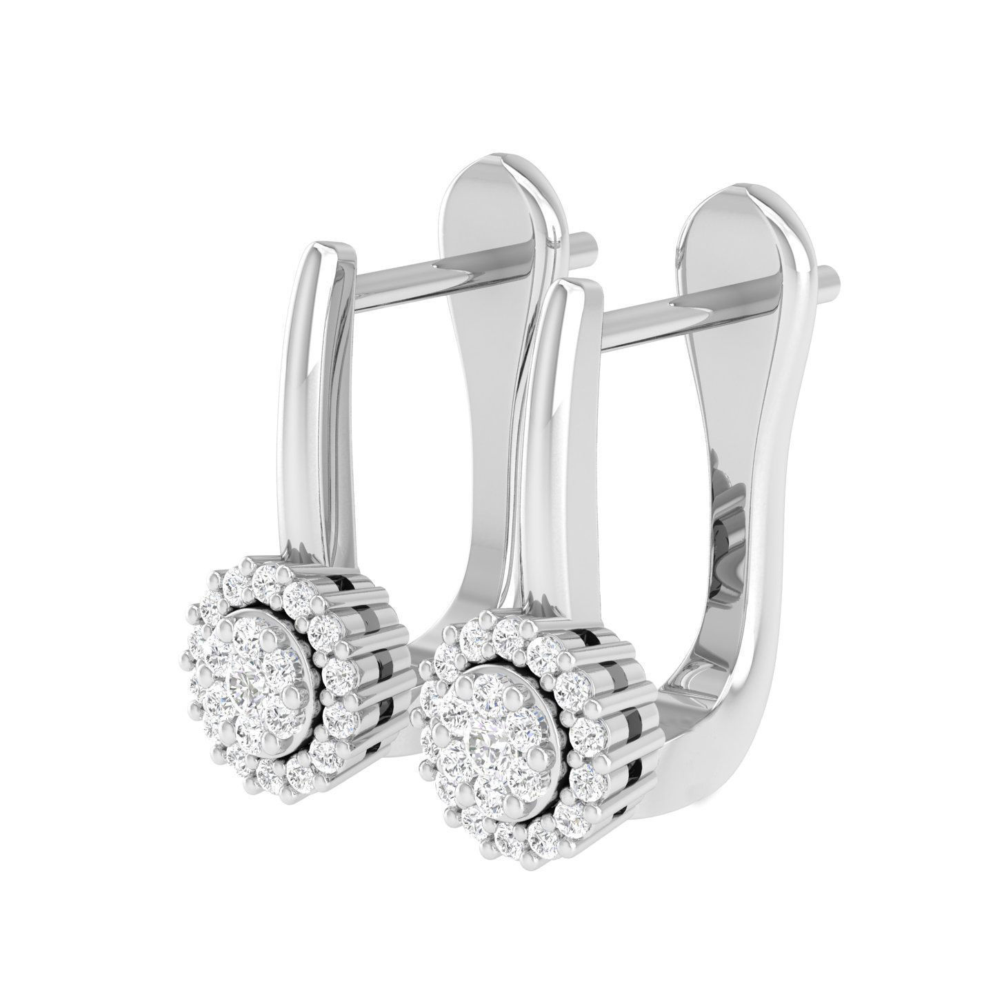 Women Earrings - 100099 3D print model_8