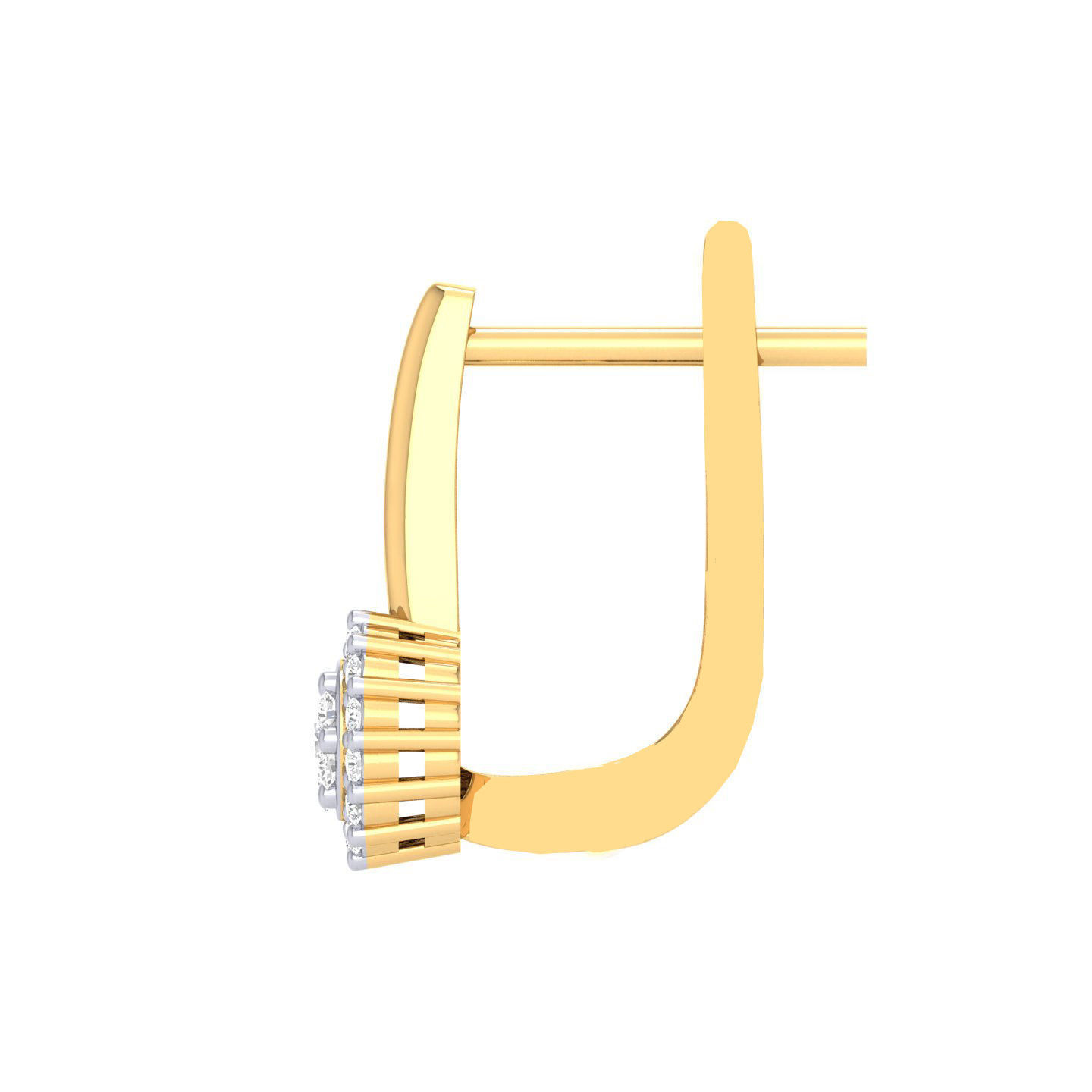 Women Earrings - 100099 3D print model_4