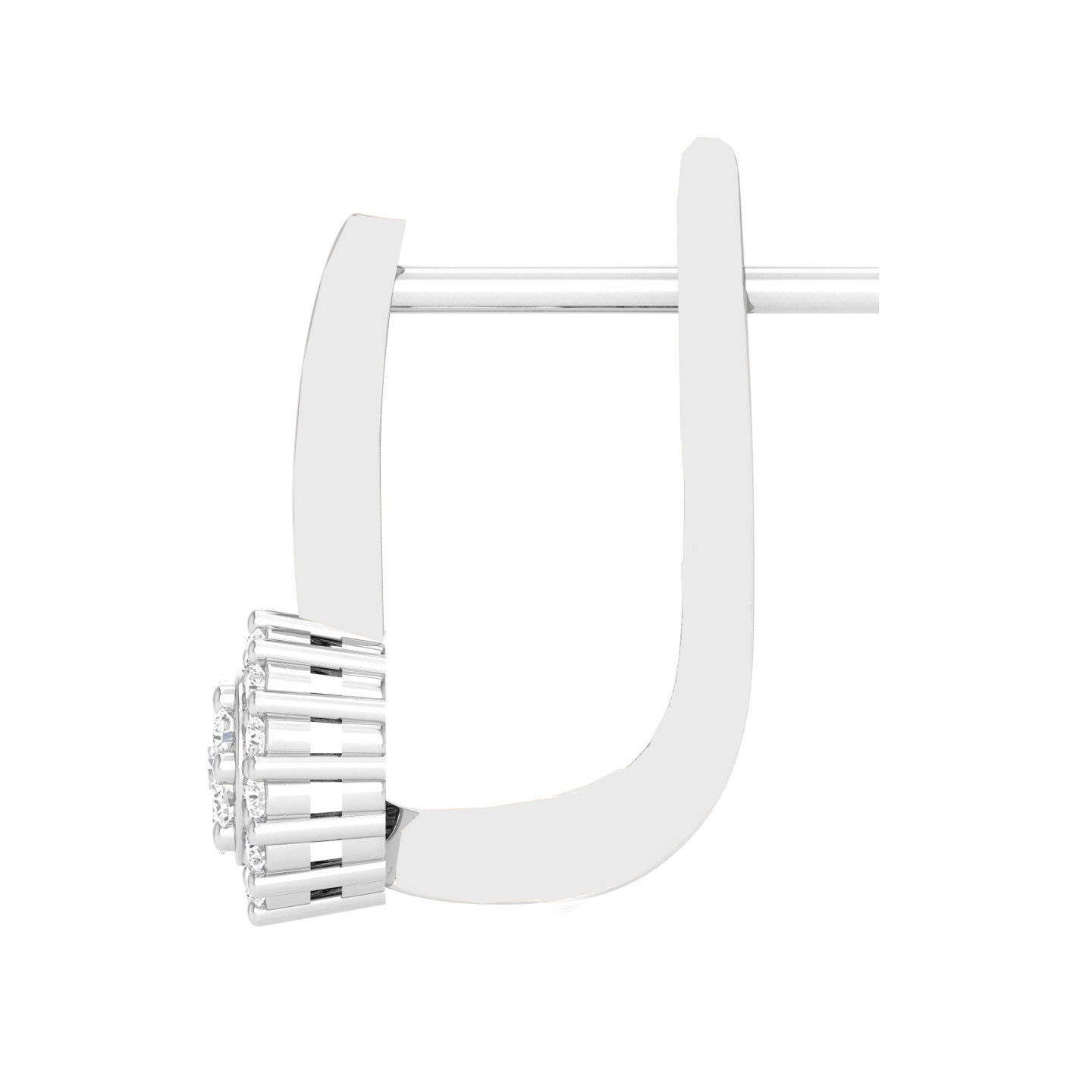 Women Earrings - 100099 3D print model_7