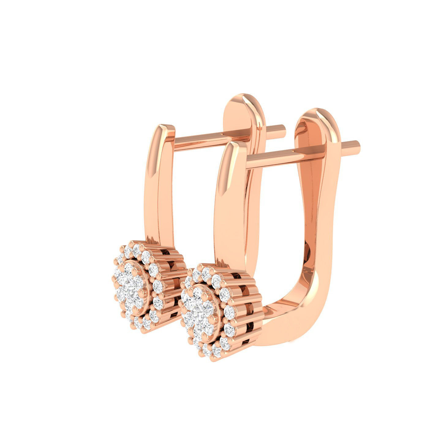 Women Earrings - 100099 3D print model_2