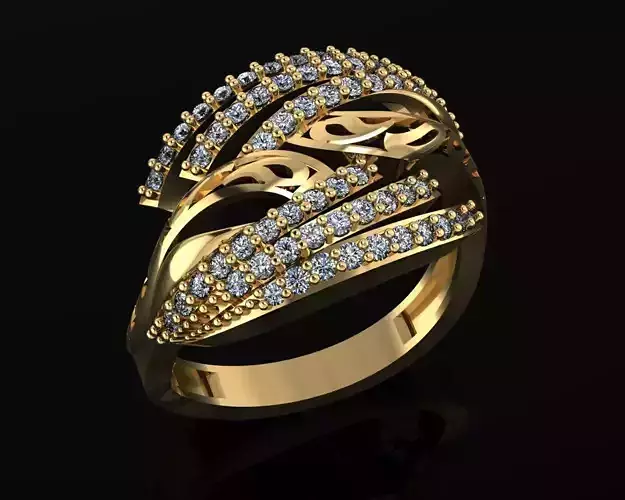 Woman Rings 3D