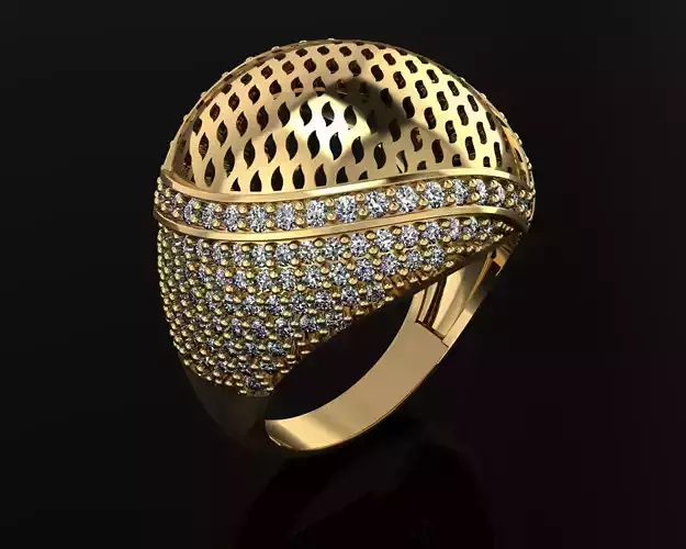 Woman Rings 3D