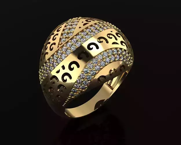 Woman Rings 3D