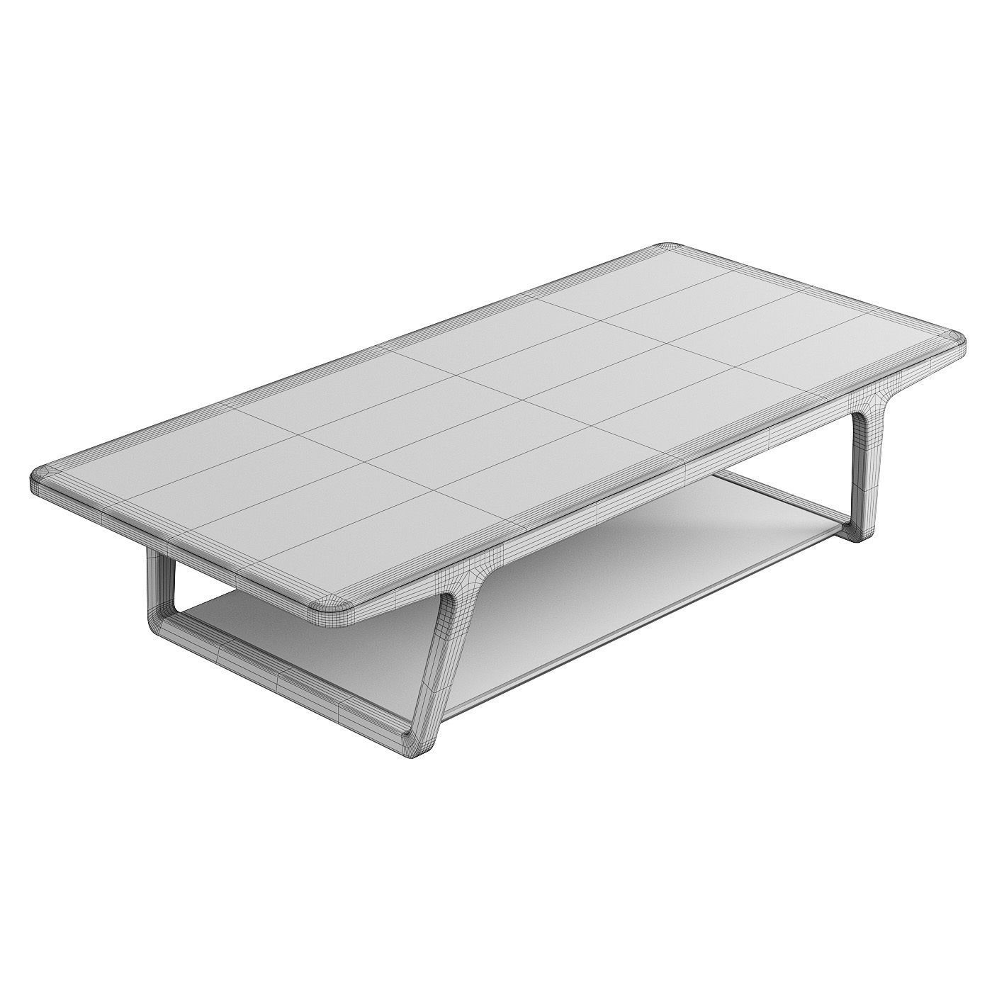 Script Coffee Table 3D model_4