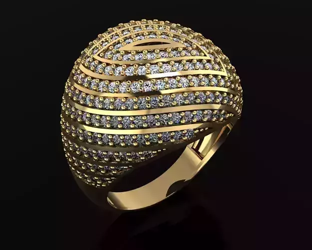 Woman Rings 3D