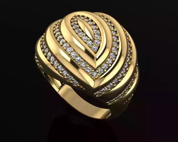 Woman Rings 3D