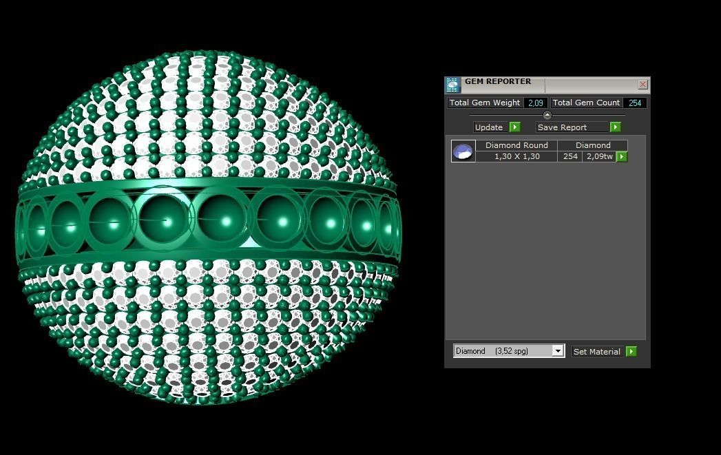 Woman Rings 3D 3D print model_3