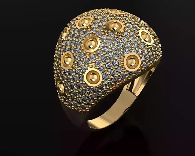 Woman Rings 3D