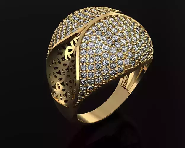 Woman Rings 3D
