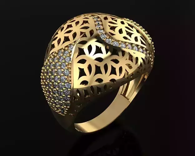 Woman Rings 3D