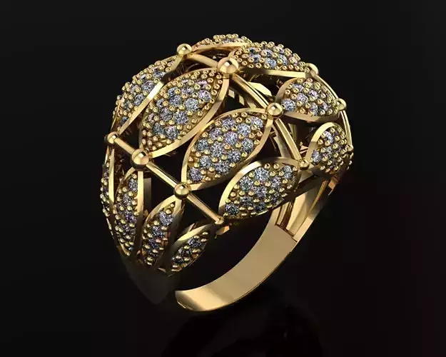 Woman Rings 3D