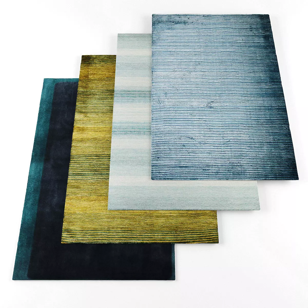 Rugs collection 275 Low-poly 3D model