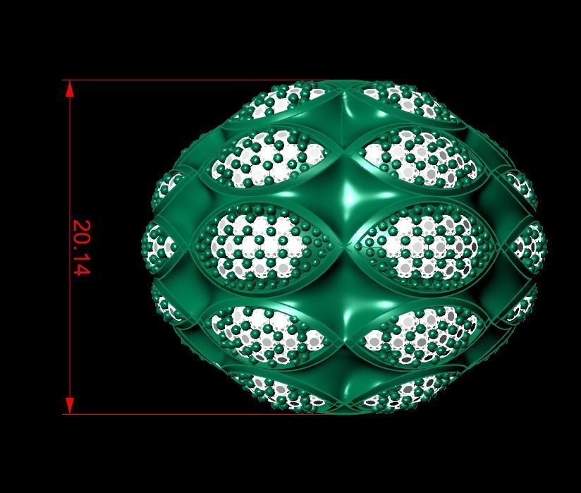 Woman Rings 3D 3D print model_4