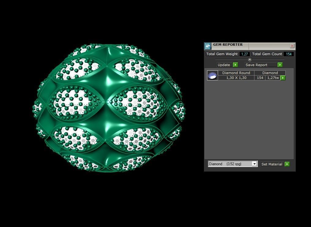 Woman Rings 3D 3D print model_3