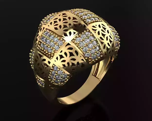 Woman Rings 3D