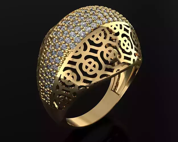 Woman Rings 3D