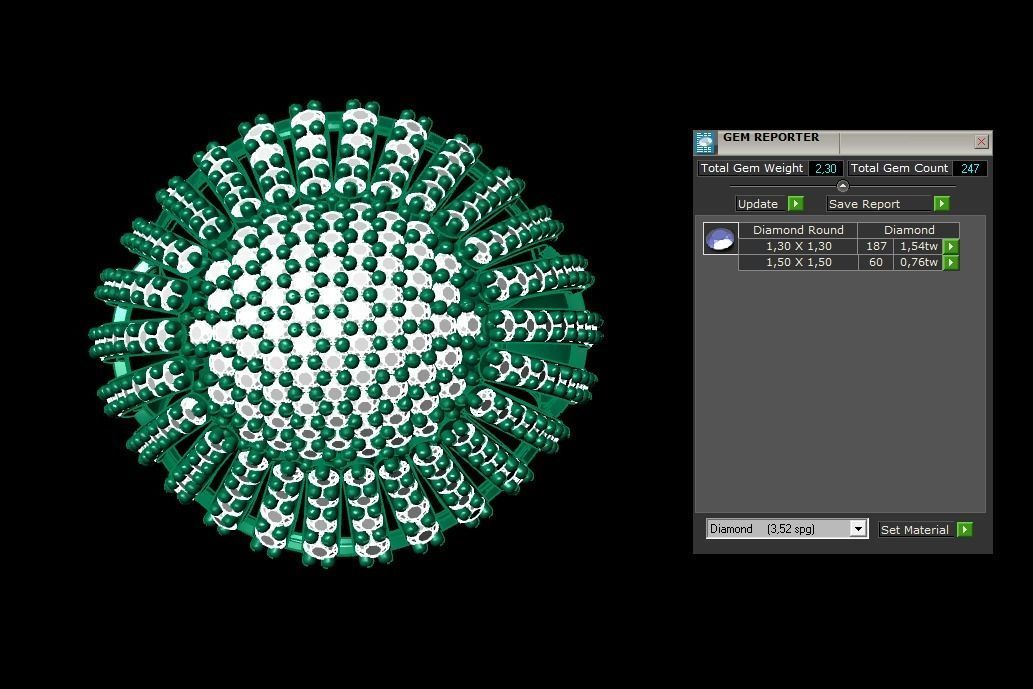 Woman Rings 3D 3D print model_3