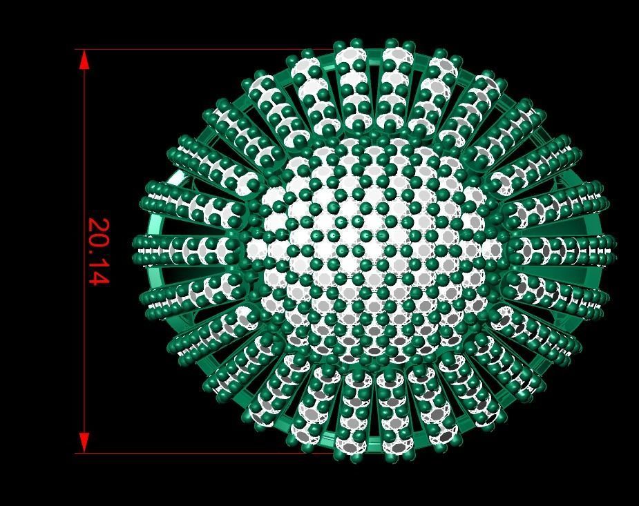 Woman Rings 3D 3D print model_4