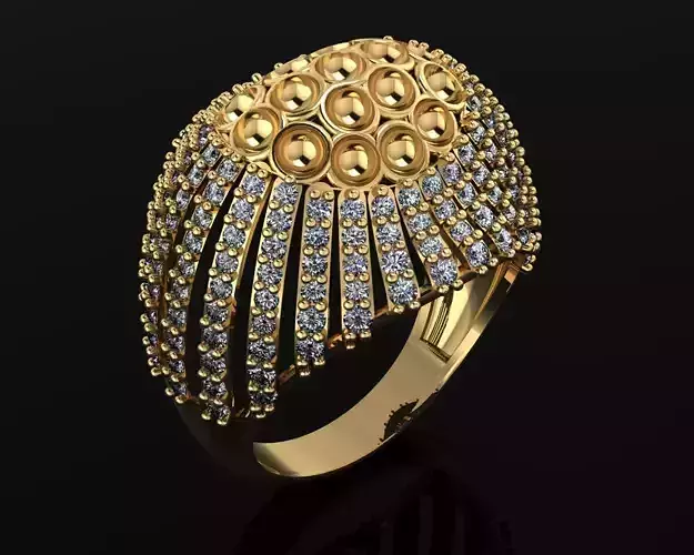 Woman Rings 3D