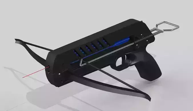 Chargeur 5 fleches pour pistolet arbalete  3D print model