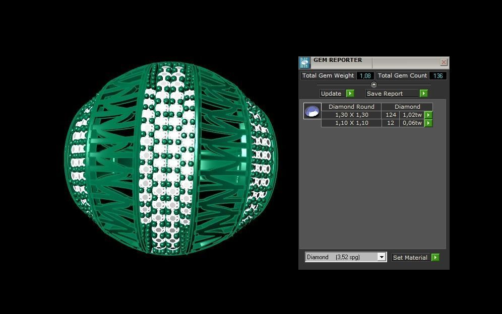 Woman Rings 3D 3D print model_3