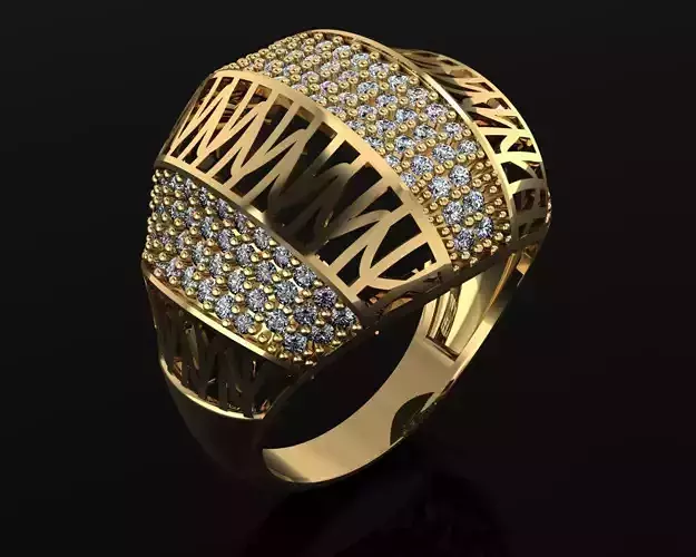Woman Rings 3D