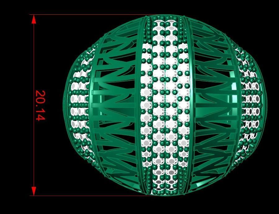 Woman Rings 3D 3D print model_4