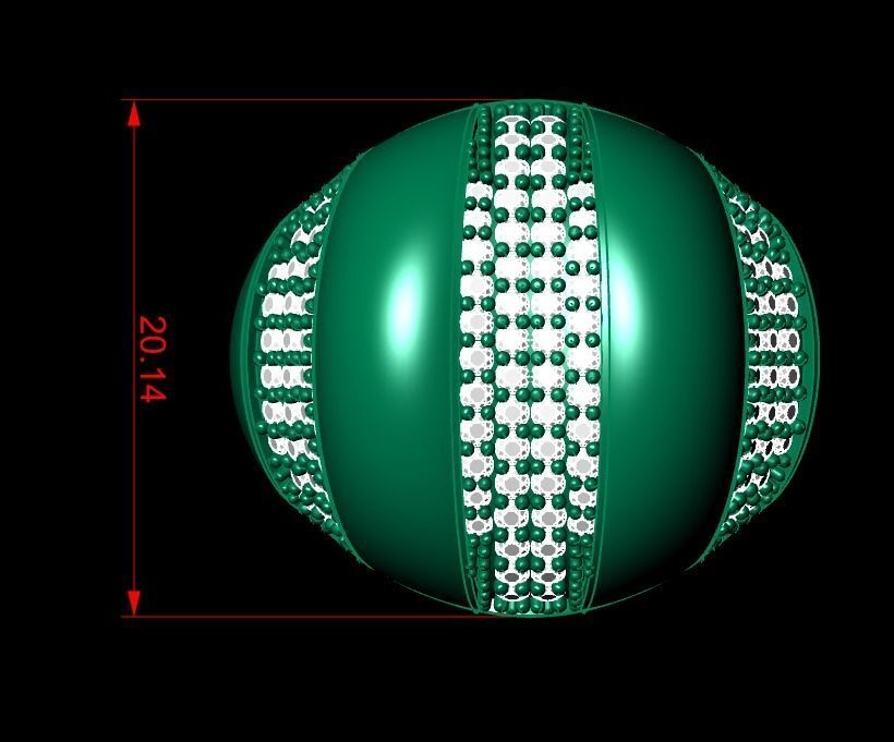 Woman Rings 3D 3D print model_4