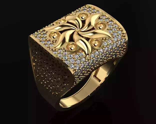 Woman Rings 3D